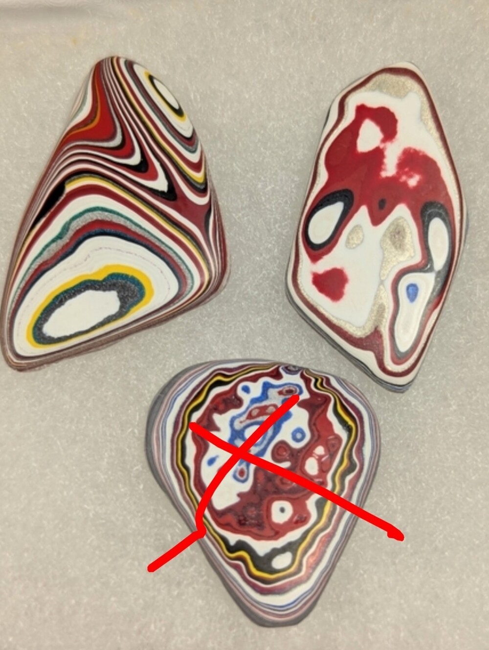 Fordite Pieces - Your choice of one
